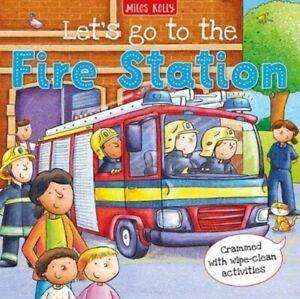 Lets go to the Fire Station by Claire Philip (Hardback), Boeken, Overige Boeken, Gelezen, Verzenden
