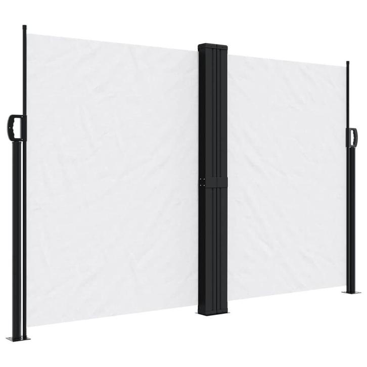 Privacy scherm wit 160x1200 cm | retourdeal | 35% korting, Tuin en Terras, Tuinschermen, Nieuw, Staal, 150 tot 200 cm, 200 cm of meer