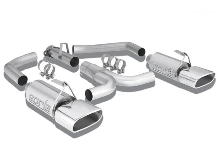 Borla 86-91 Corvette 5.7L 8cyl S-Type SS Catback Exhaust -, Auto-onderdelen, Uitlaatsystemen, Ophalen of Verzenden