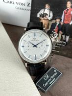 Carl von Zeyten - Bühlot Chronograph Date White/Blue -, Nieuw