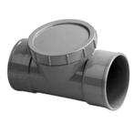 Riool ontstoppings t-stuk, m-m-125 mm, Doe-het-zelf en Verbouw, Verzenden, Nieuw