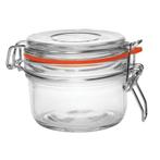 Glazen potje met beugel - 125ml - 6 stuks, Verzenden, Nieuw in verpakking, Bakkerij en Slagerij