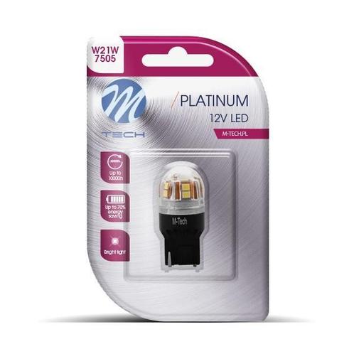 M-Tech Platinum LED W21W 12V - 15x Osram Led diode - Wit, Auto-onderdelen, Verlichting, Nieuw, Alfa Romeo, Amerikaanse onderdelen