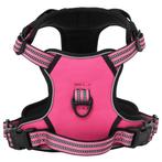 vidaXL Hondentuigje met riem en halsband verstelbaar L roze, Dieren en Toebehoren, Honden-accessoires, Verzenden, Nieuw