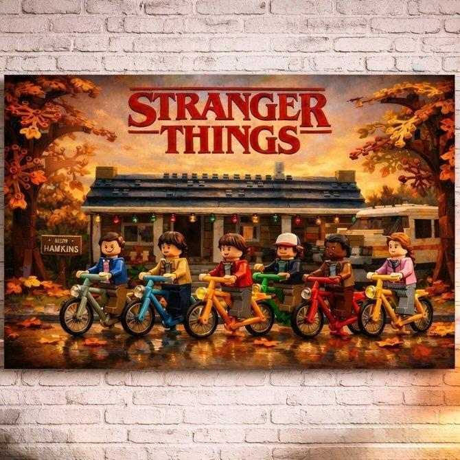 Lego Merchandise - Art - Stranger Things - LEGO Art, Kinderen en Baby's, Speelgoed | Duplo en Lego