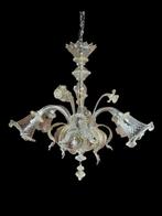 Murano - Kroonluchter - Gouden slak - Muranoglas - 6 lampen