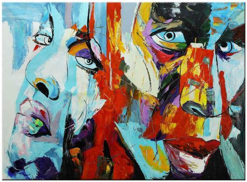 Modern Olieverf Schilderij 120x90cm
