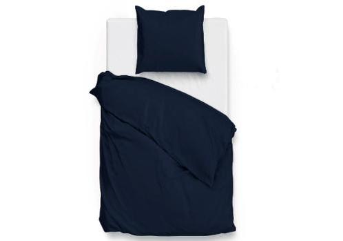 ZoHome Dekbedovertrek Satinado Navy Blue - 100% Katoen-Satij, Huis en Inrichting, Slaapkamer | Beddengoed