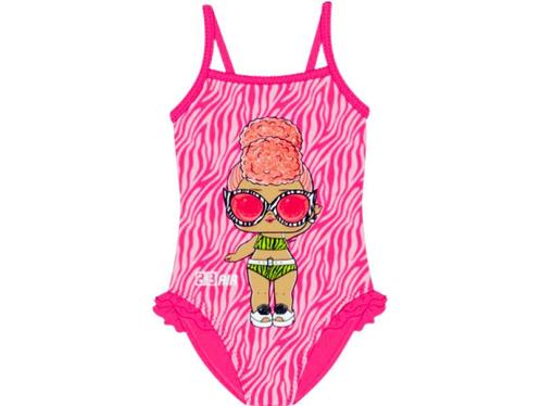 Meisjes Badpak - L.O.L Surprise - Neon Roze, Kinderen en Baby's, Kinderkleding | Schoenen en Sokken, Verzenden