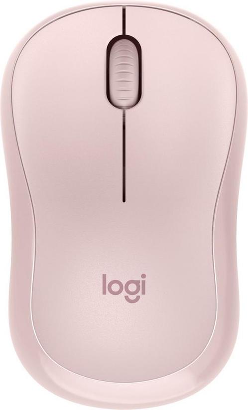 Logitech M240 - Draadloze Muis - Bluetooth - Rose, Computers en Software, Muizen, Verzenden