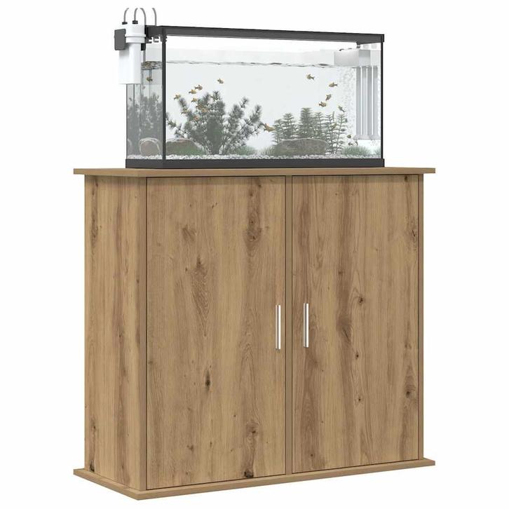 vidaXL Aquariumstandaard Artisan Eikenhout 81x36x73 cm, Dieren en Toebehoren, Overige Dieren-accessoires, Nieuw, Verzenden