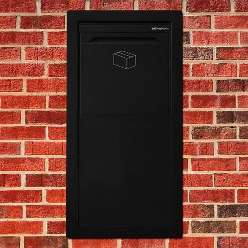 Logixbox Frontbox-Inbouw pakketbrievenbus achteruitname, Tuin en Terras, Brievenbussen, Nieuw, Verzenden