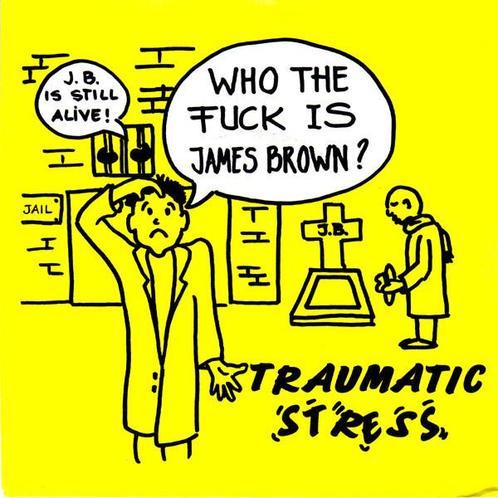 Single vinyl / 7 inch - Traumatic Stress - Who The Fuck I..., Cd's en Dvd's, Vinyl Singles, Zo goed als nieuw, Verzenden