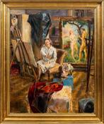 JOBBÁGYI GAIGER MIKLÓS (1892 - 1959) - Reflections of an, Antiek en Kunst