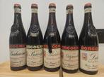 1967 Ris, 1968 Barolo, 1969 Grignolino, 1970 Dolcetto & 1972, Nieuw