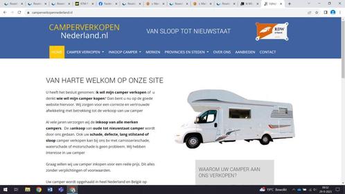 inkoop orginele buscampers van top tot sloop alle bouwjaren, Caravans en Kamperen, Camper Inkoop