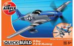 Airfix D-Day P-51D Mustang J6046 (Bouwstenen, Speelgoed), Ophalen of Verzenden, Nieuw