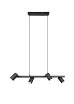 Trio Marley Hanglamp 4xGU10 Zwart, Huis en Inrichting, Lampen | Hanglampen, Verzenden, Nieuw, Trendy verlichting