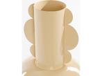 Mica Decorations Boyd Vaas - H36 x Ø25 cm - Metaal - Beige, Verzenden, Nieuw