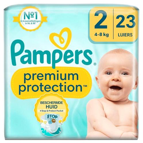 Pampers Premium Protection Maat 2 Luiers, Kinderen en Baby's, Badjes en Verzorging, Nieuw, Verzenden