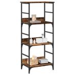 vidaXL Boekenkast 50x33x117,5 cm bewerkt hout oud, Verzenden, Nieuw, Overige houtsoorten