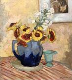 Jeanne Mathieu (1913-1976) - Petit pot à fleurs de printemps