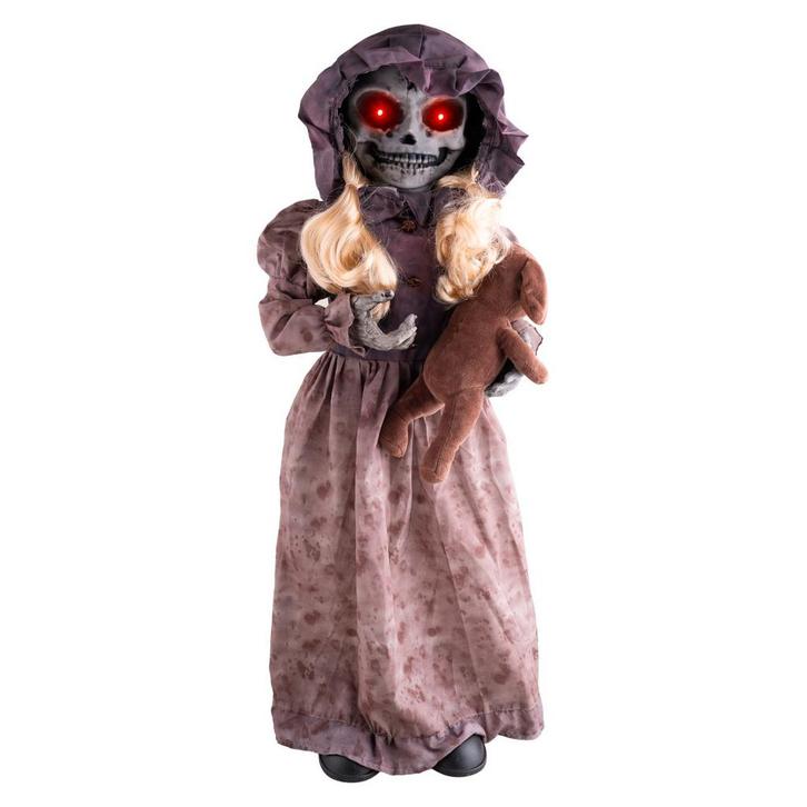 Animatronic Halloween Decoratie Spinning Head Pop 95 Cm, Kinderen en Baby's, Speelgoed | Poppen, Overige typen, Nieuw, Verzenden