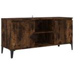 VidaXL tv meubel, 103.5 x 35 x 50 cm, gerookt eikenhout, Diversen, Ophalen, Nieuw