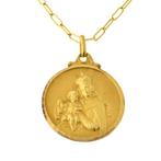 Ketting met hanger - 18 karaat Geel goud