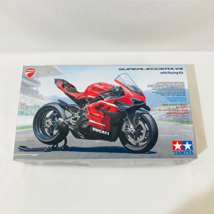 Tamiya 1:12 - Modelbouwdoos - Ducati Superleggera V4 with, Hobby en Vrije tijd, Modelauto's | 1:5 tot 1:12