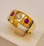 Ring - 18 karaat Geel goud - Jaren 80 perfect, Sieraden, Tassen en Uiterlijk, Ringen, Nieuw