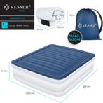 Luchtbed - 2 Persoons - Luchtmatras met pomp - Opblaasbed -, Caravans en Kamperen, Verzenden, Zo goed als nieuw