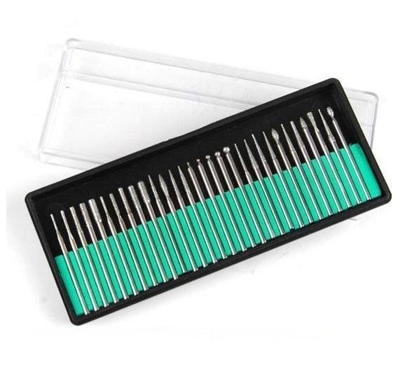 Polijst boren set - 30 stuks - polijsten of nagel bewerking, Doe-het-zelf en Verbouw, Gereedschap | Machine-onderdelen en Toebehoren