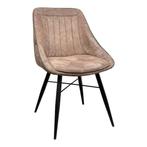 MX Sofa Eetkamerstoel Truffle | Pebble | Microvezel stof, Huis en Inrichting, Stoelen, Ophalen, Nieuw, Industrieel