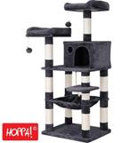 Hoppa! PCT15GYZ Krabpaal kattenboom 143cm van 79 voor 43, Dieren en Toebehoren, Krabmeubelen, Ophalen of Verzenden, Nieuw