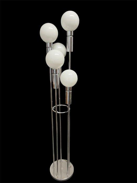 Staande lamp - Opaline glas, Antiek en Kunst, Antiek | Lampen