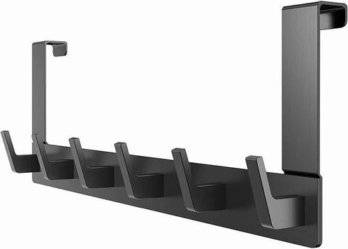 Deurkapstok met 6 Haken - Ruimtebesparende Deurhaken zonder, Huis en Inrichting, Woonaccessoires | Kapstokken, Nieuw, Verzenden