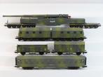 Lima H0 - 149705 - Treinset (5) - Vijf delige legertrein, Hobby en Vrije tijd, Modeltreinen | H0, Nieuw