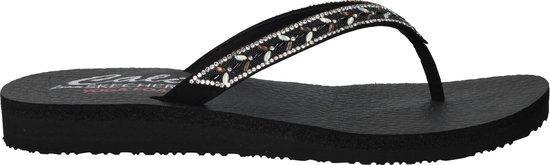 Skechers Meditation - Lucky One - Dames Slippers - Zwart 36, Kleding | Dames, Schoenen, Nieuw, Verzenden