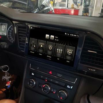 Seat Leon navigatie android 10 touchscreen apple carplay usb