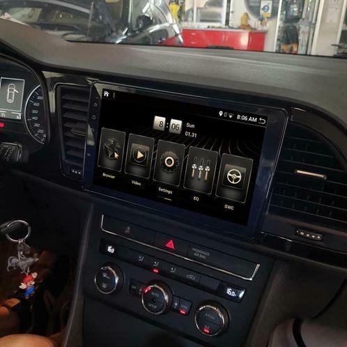 Seat Leon navigatie android 10 touchscreen apple carplay usb, Auto diversen, Autoradio's, Nieuw, Ophalen of Verzenden