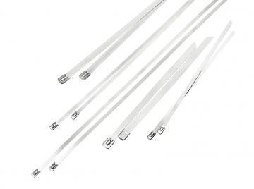 Metalen RVS Tie Wrap - 4,6 x 360 mm - 10 stuks, Doe-het-zelf en Verbouw, Overige Doe-het-zelf en Verbouw, Nieuw, Ophalen of Verzenden