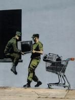 Kunstdruk Brandalised Looters Masters 30x40cm, Verzenden, Nieuw