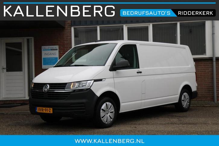 Volkswagen Transporter 2.0 TDI 110PK L2H1 Business / Camera, Auto's, Bestelauto's, Dealer onderhouden, Lease, Overige kleuren