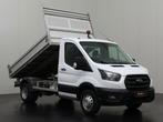 Ford Transit 2.0TDCi 170PK Kipper Dubbellucht | 3500Kg Trekh, Stof, Gebruikt, Wit, Overige kleuren