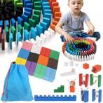 Kruzzel Houten Domino Knikkerbaan Set - 407 Stukken met D..., Ophalen of Verzenden, Nieuw