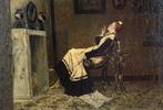 Victor Müller (1830-1871), Toegeschreven aan - I´ll do as I, Antiek en Kunst, Kunst | Schilderijen | Klassiek