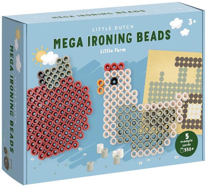 Little Dutch - Farm Maxi Strijkkralen | Little Dutch - Hobby, Hobby en Vrije tijd, Knutselen, Nieuw, Verzenden