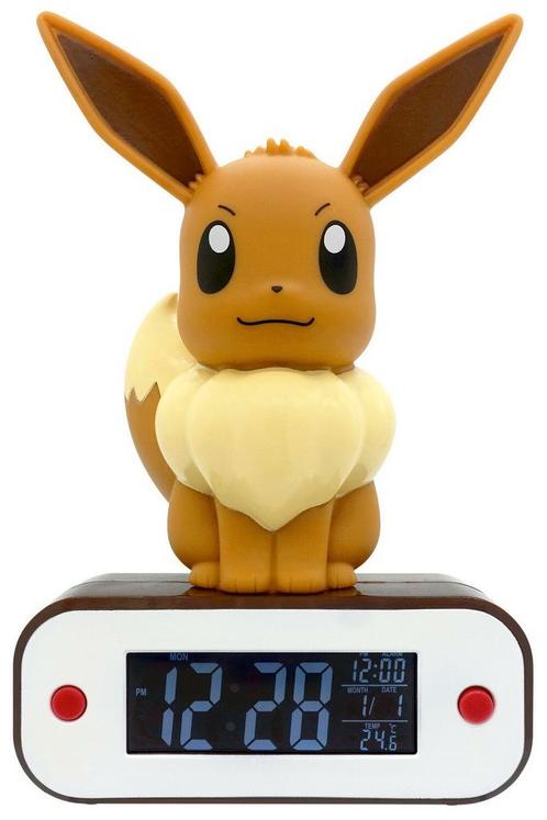 Pokemon: Sitting Eevee Light-Up 3D Alarm Clock, Spelcomputers en Games, Spelcomputers | Overige Accessoires, Verzenden