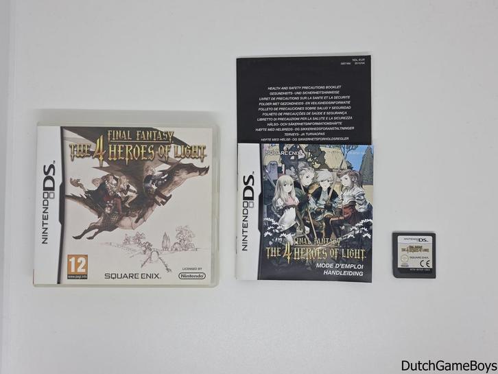 Nintendo DS - Final Fantasy - The 4 Heroes Of Light - FAH, Spelcomputers en Games, Games | Nintendo DS, Gebruikt, Verzenden
